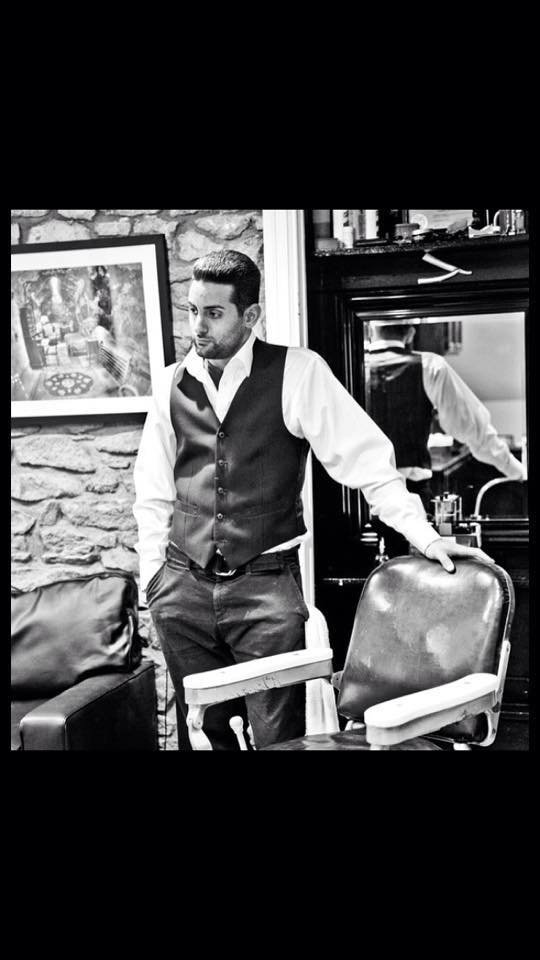 Leo Costante in the shop